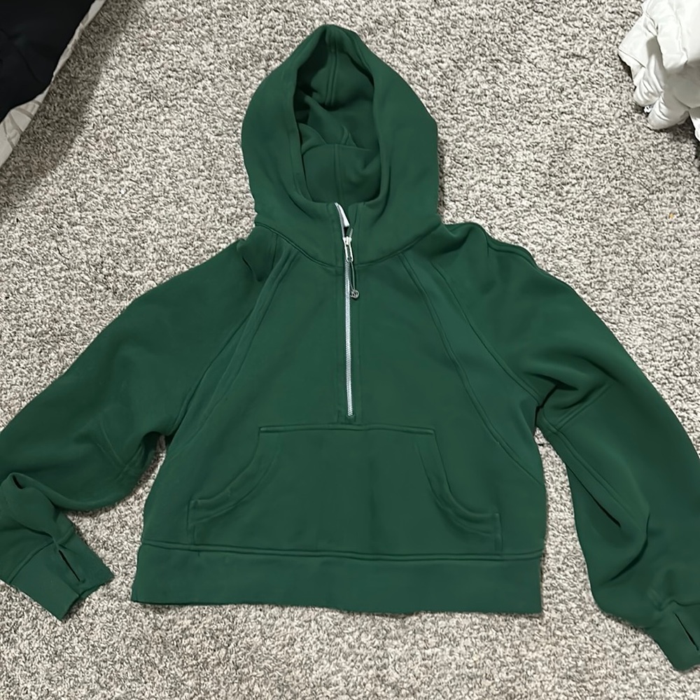 Lululemon scuba oversized half zip hoodie